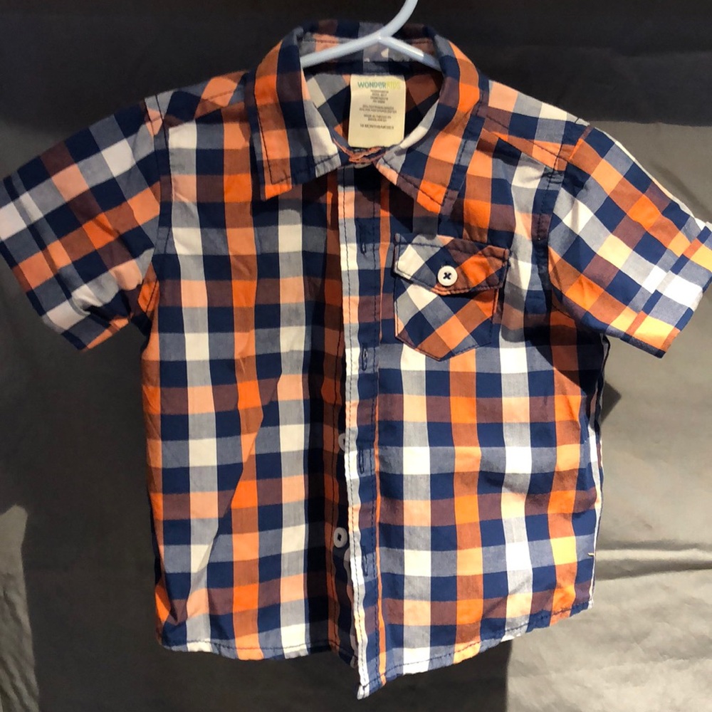 Boys button up